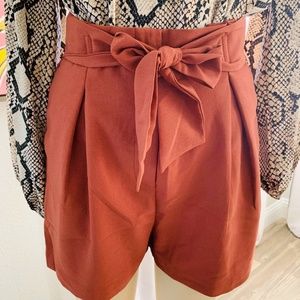 Naked Zebra- WOVEN MARSALA BAG SHORT